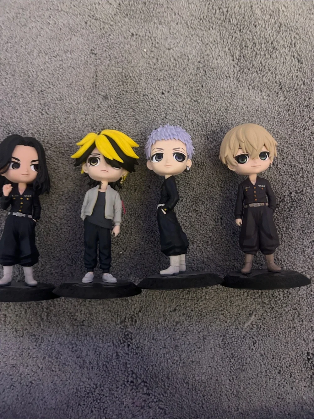 4 Tokyo Revengers Qposket Figures